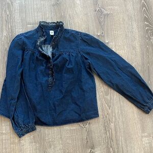 GAP Indigo Denim Top
